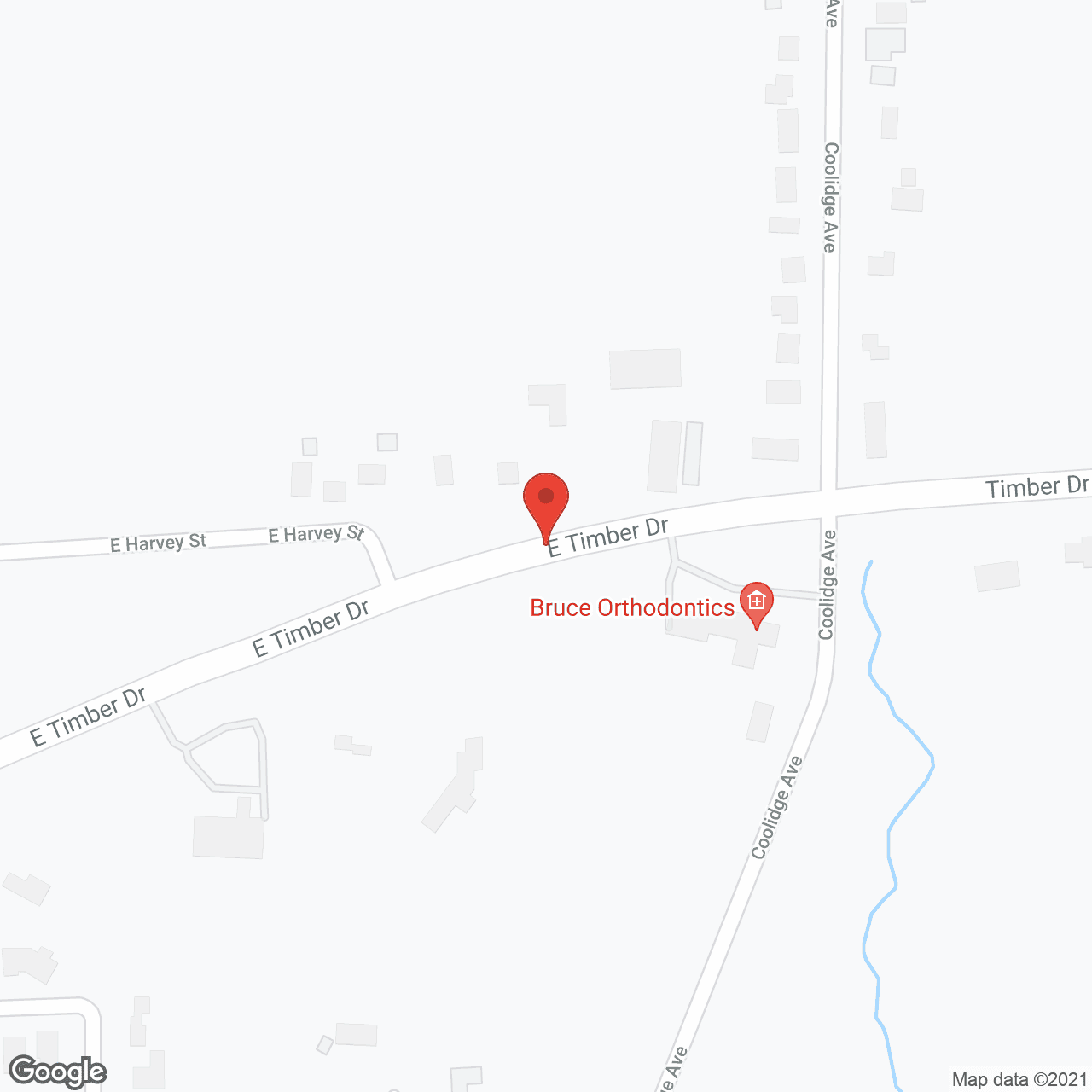 Map of the neighborhood around Country Terrace Assisted Living-Rhinelander North
