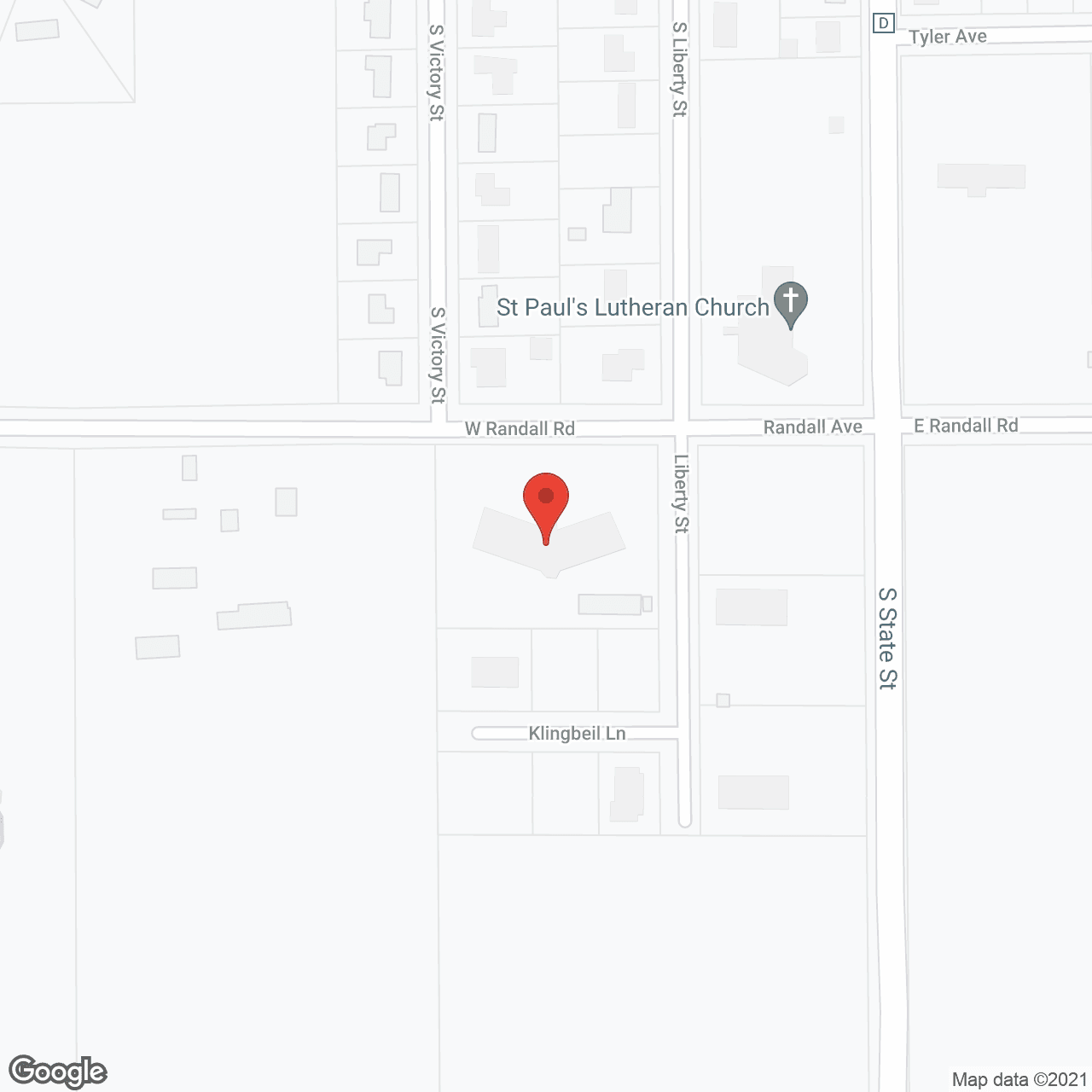 Map of the neighborhood around Wunderhaven