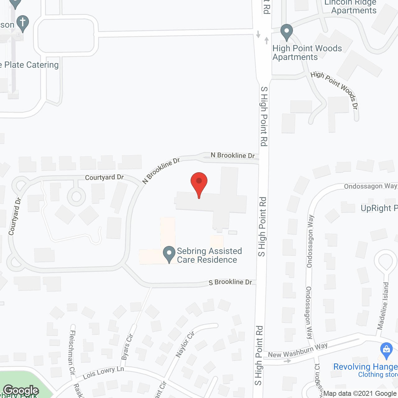 Map of the neighborhood around Charter Senior Living of Madison