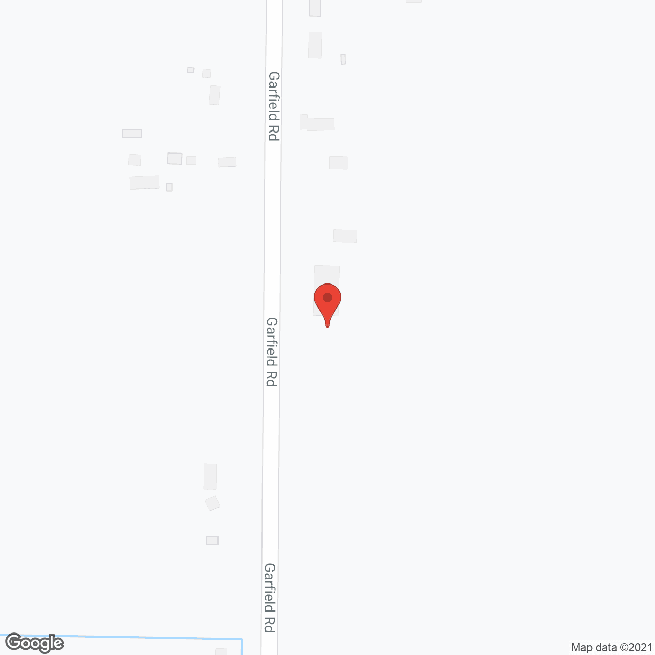 Map of the neighborhood around Auburn Care Center