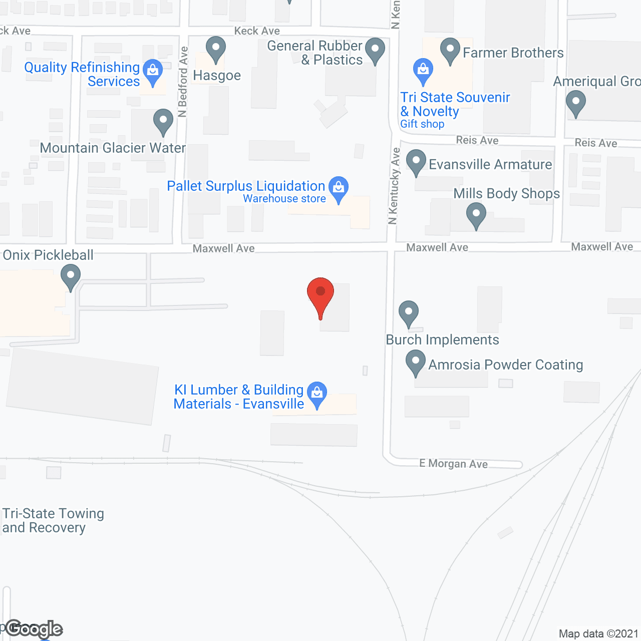 Map of the neighborhood around Res-Care Group Home