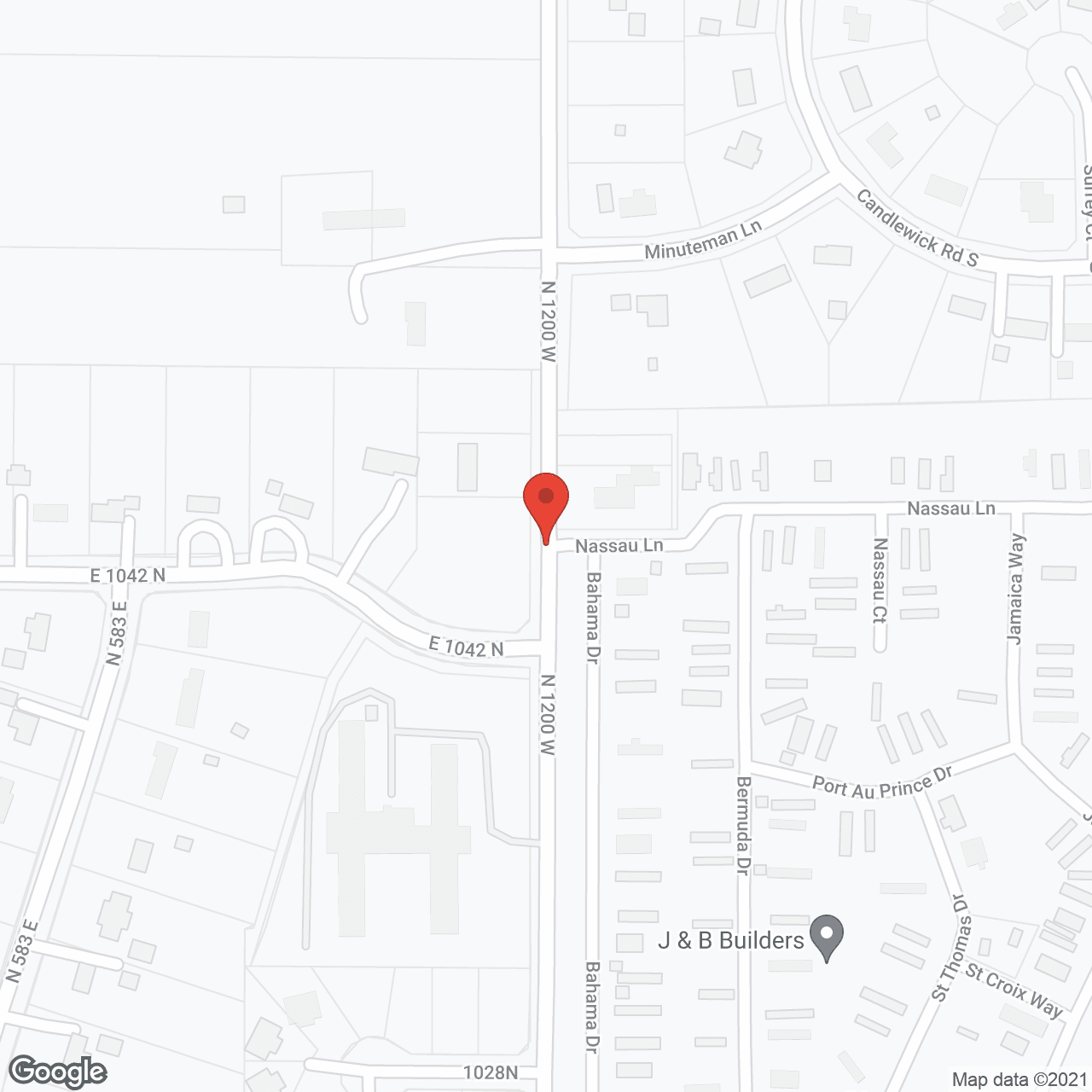 Map of the neighborhood around Aperion Care Demotte