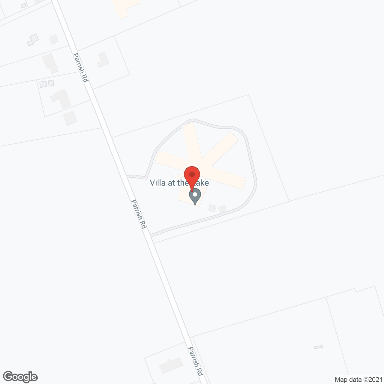 Map of the neighborhood around Villa At the Lake