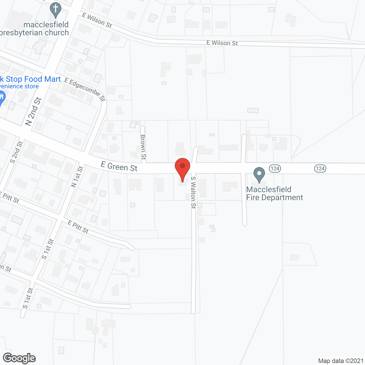 Map of the neighborhood around Mac Cripine Retirement Home