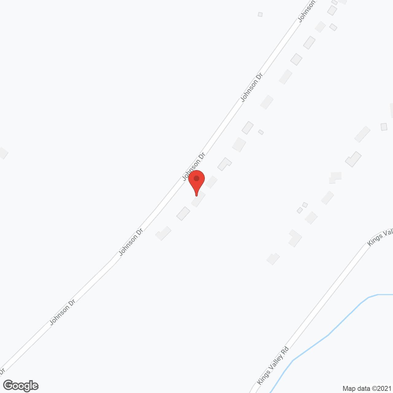 Map of the neighborhood around Amandas Place Inc.