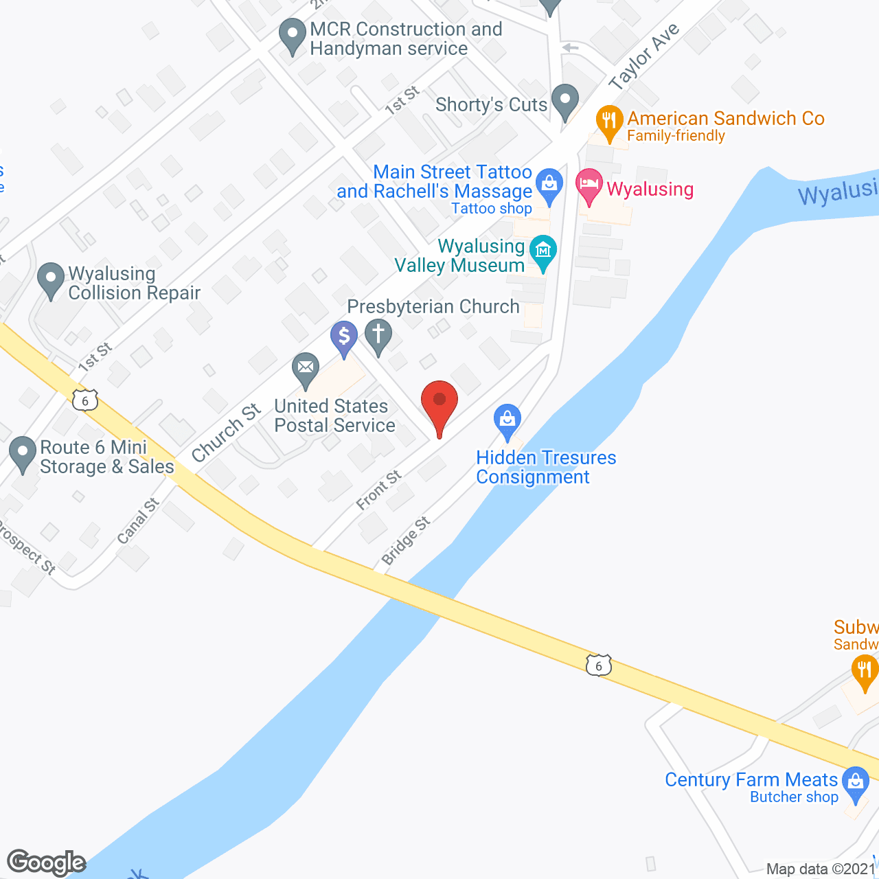 Map of the neighborhood around Smith's Personal Care Home