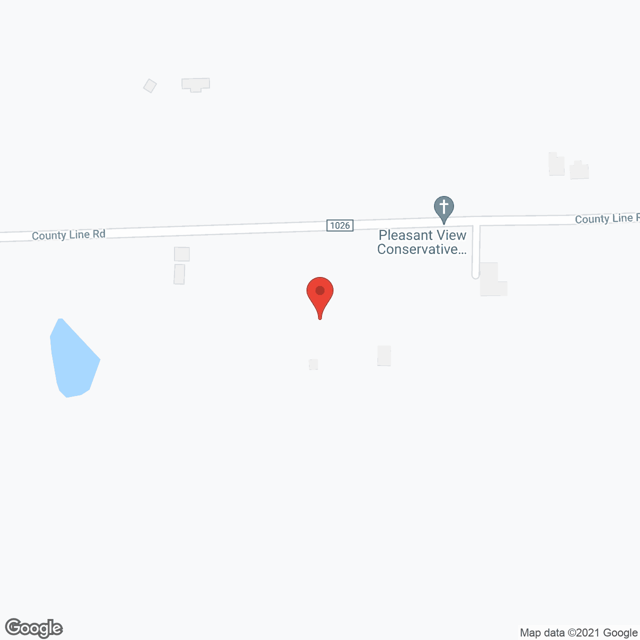Map of the neighborhood around Peaceful Rest Home