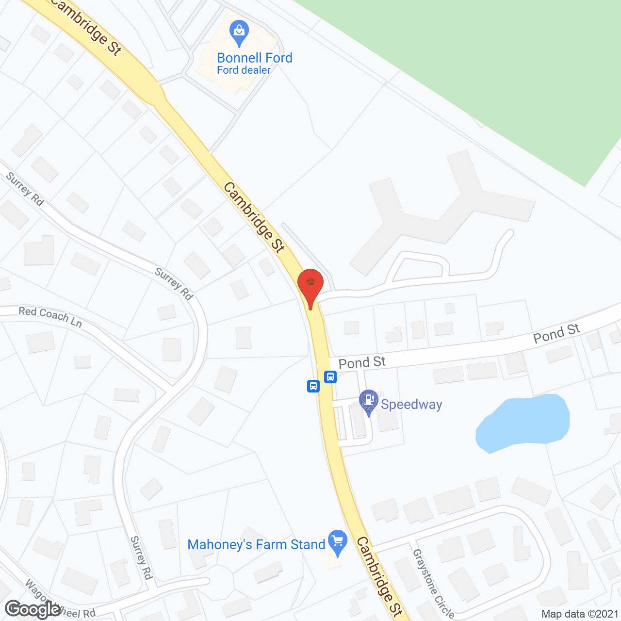 Map of the neighborhood around The Gables at Winchester