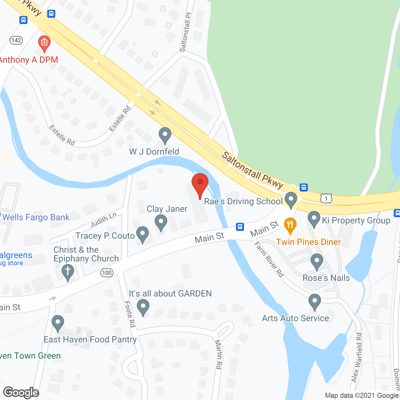 Map of the neighborhood around Teresa Rest Home