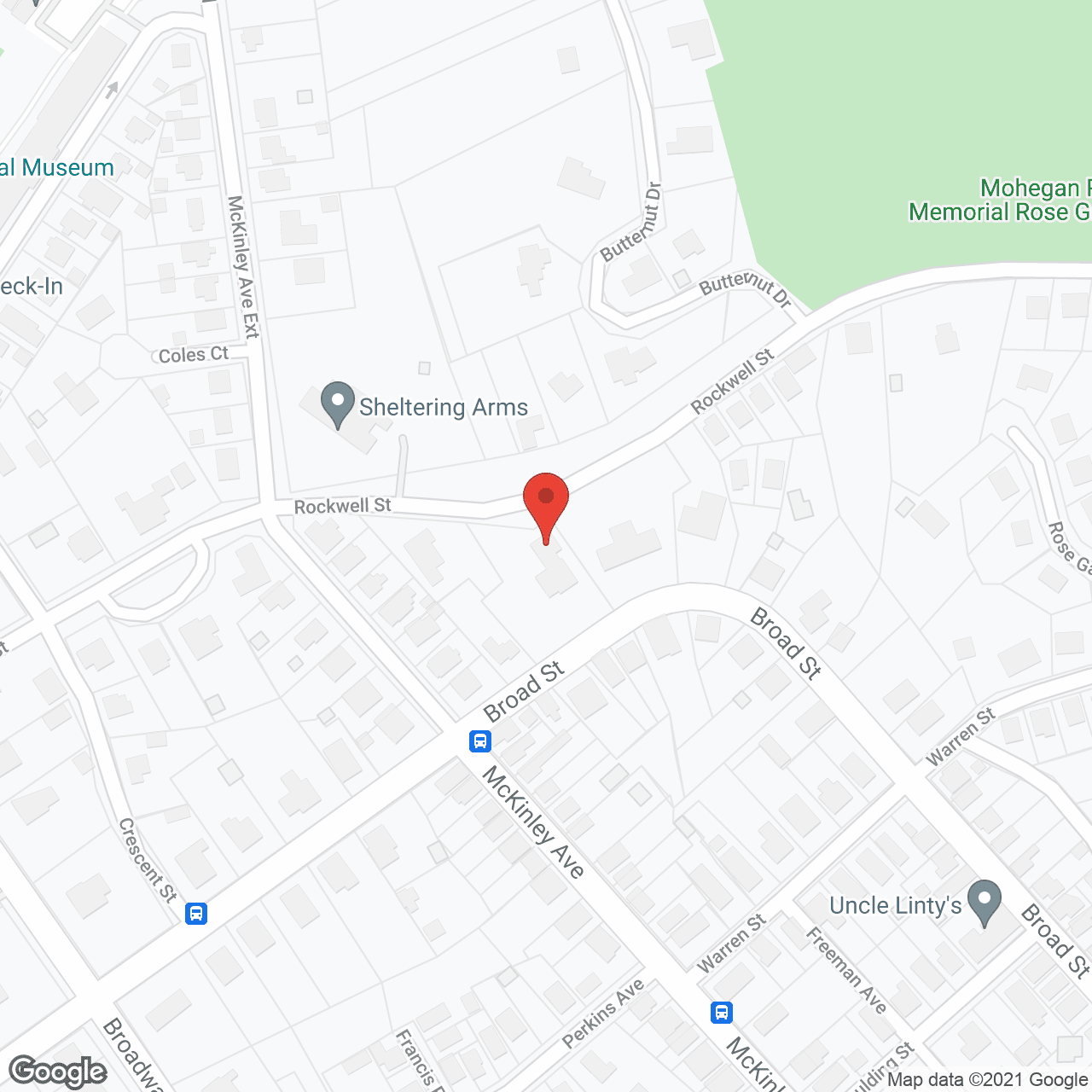 Map of the neighborhood around Crestwood Manor Inc