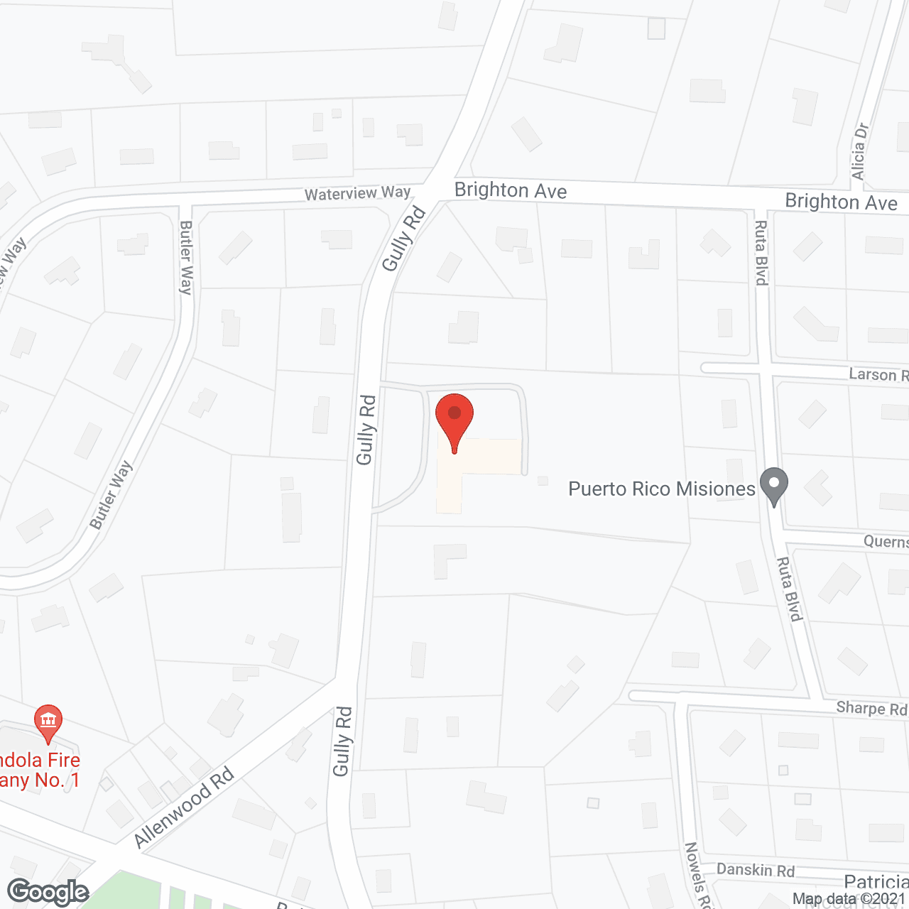 Map of the neighborhood around Tower Lodge Care Center