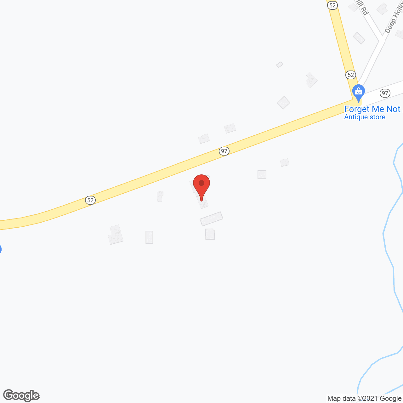 Map of the neighborhood around Kelly's Home For Adults