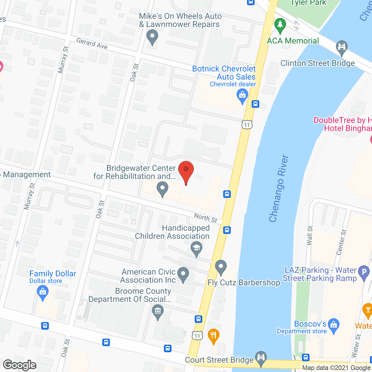 Map of the neighborhood around River Mede Manor Nursing Ctr