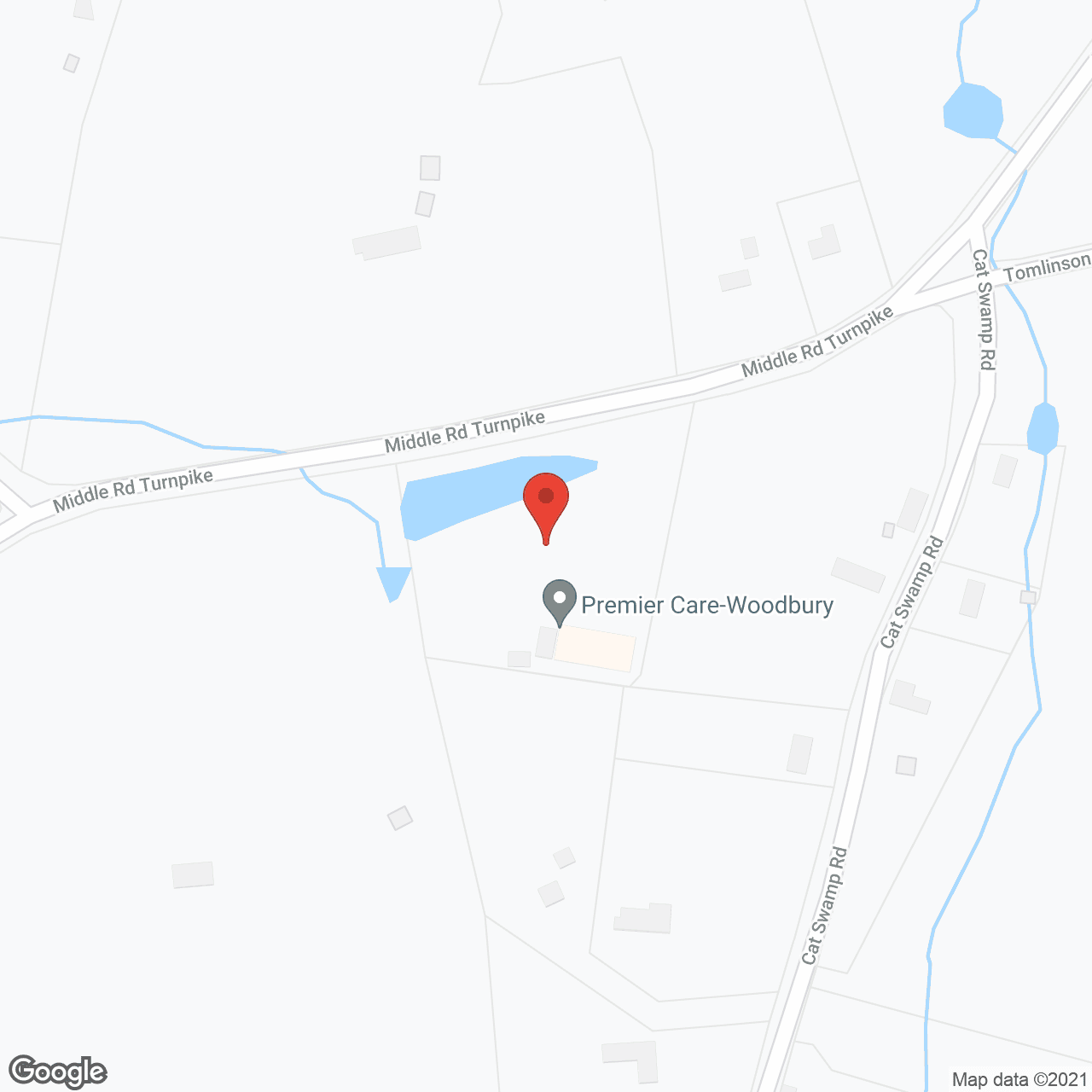 Map of the neighborhood around Premier Care of Woodbury LLC