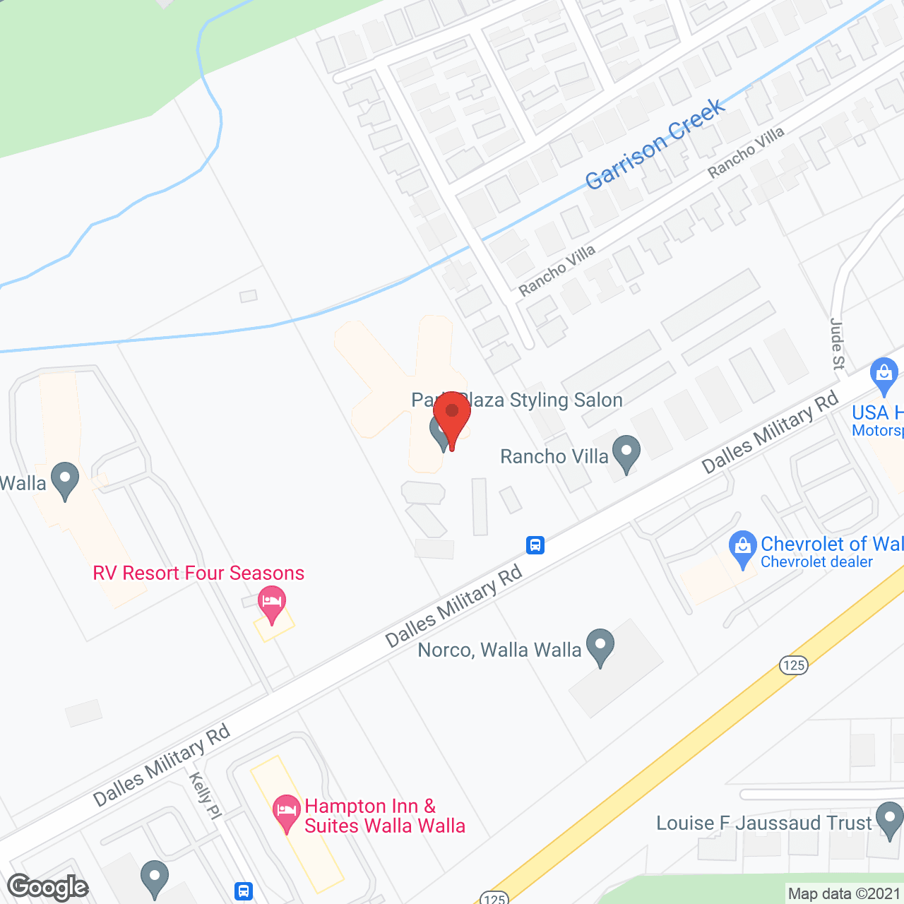 Map of the neighborhood around Holiday Park Plaza