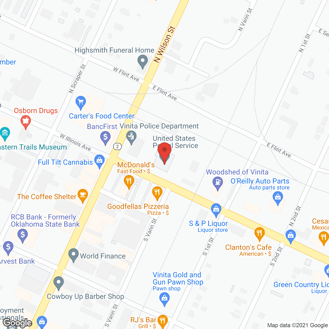 Map of the neighborhood around Quality Living Residential