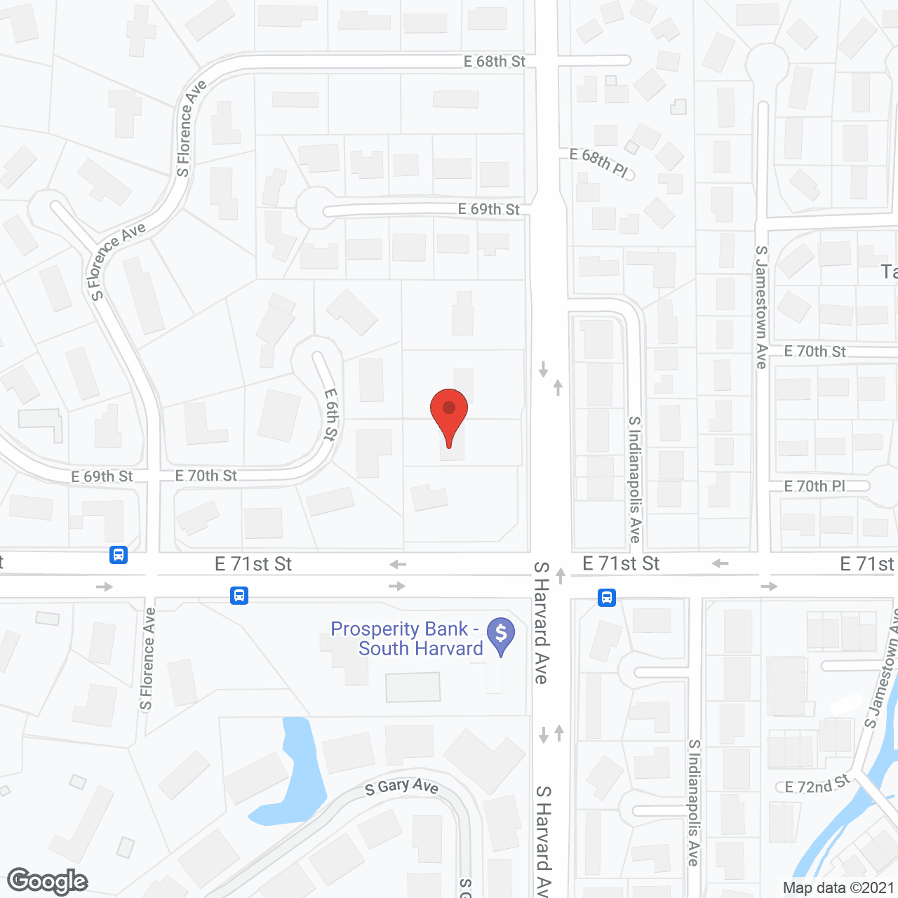 Map of the neighborhood around Harvest Homes - Harvard