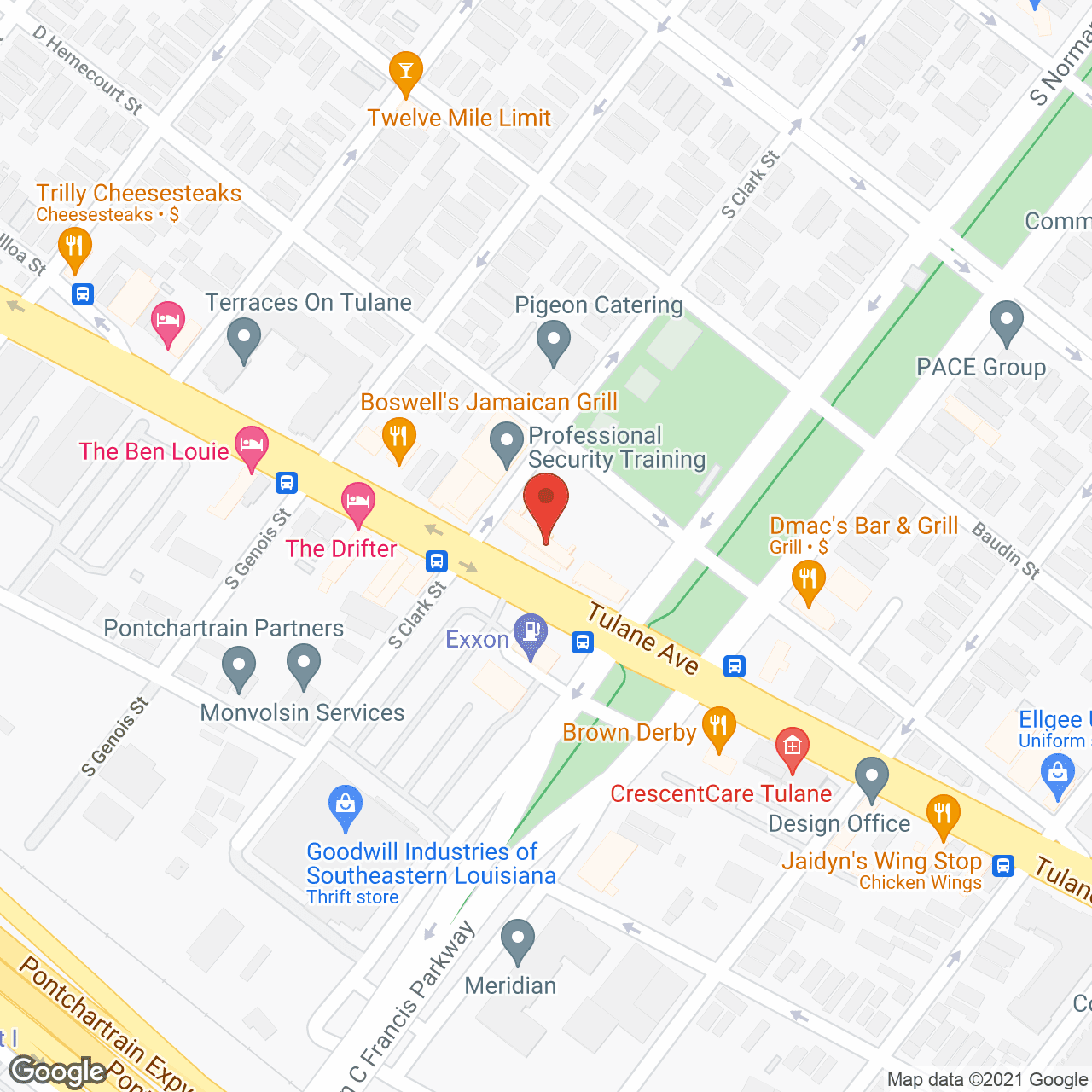 Map of the neighborhood around St Michael Senior Housing
