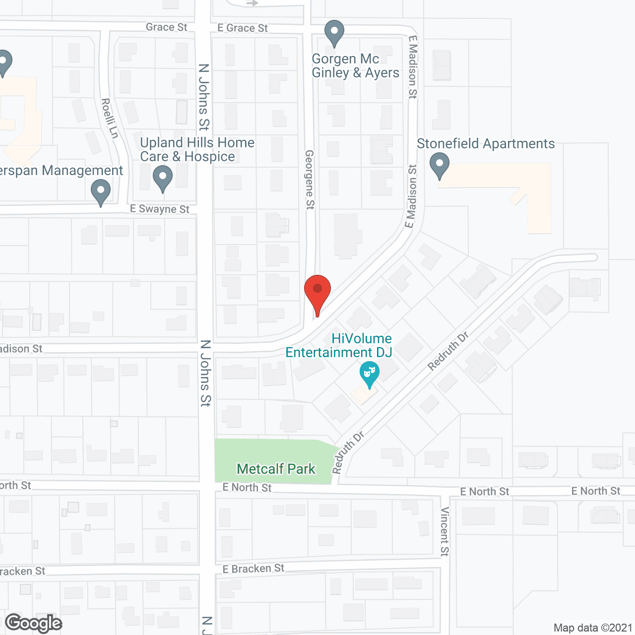 Map of the neighborhood around Sienna Crest - Dodgeville