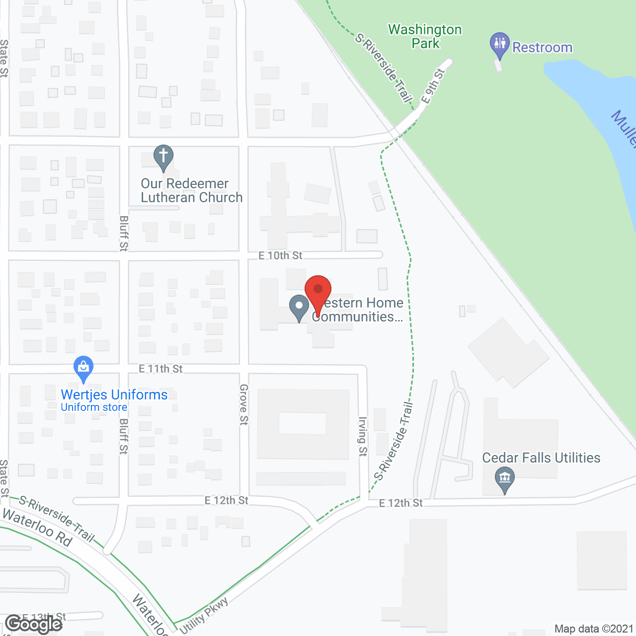 Map of the neighborhood around Stanard Family Assisted Living Center, Inc