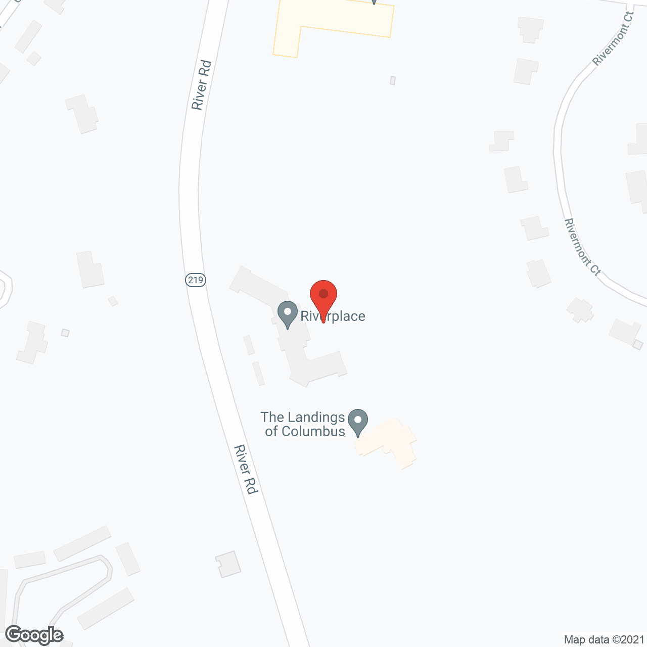 Map of the neighborhood around TerraBella Riverplace