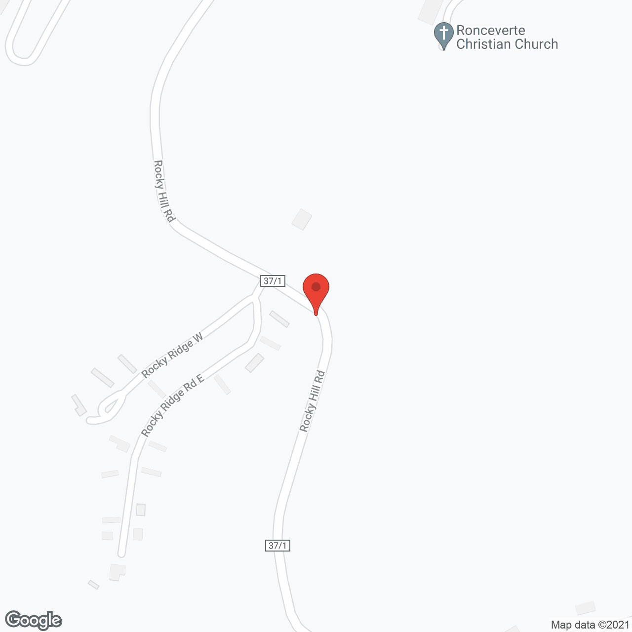 Map of the neighborhood around Shenandoah Manor Inc