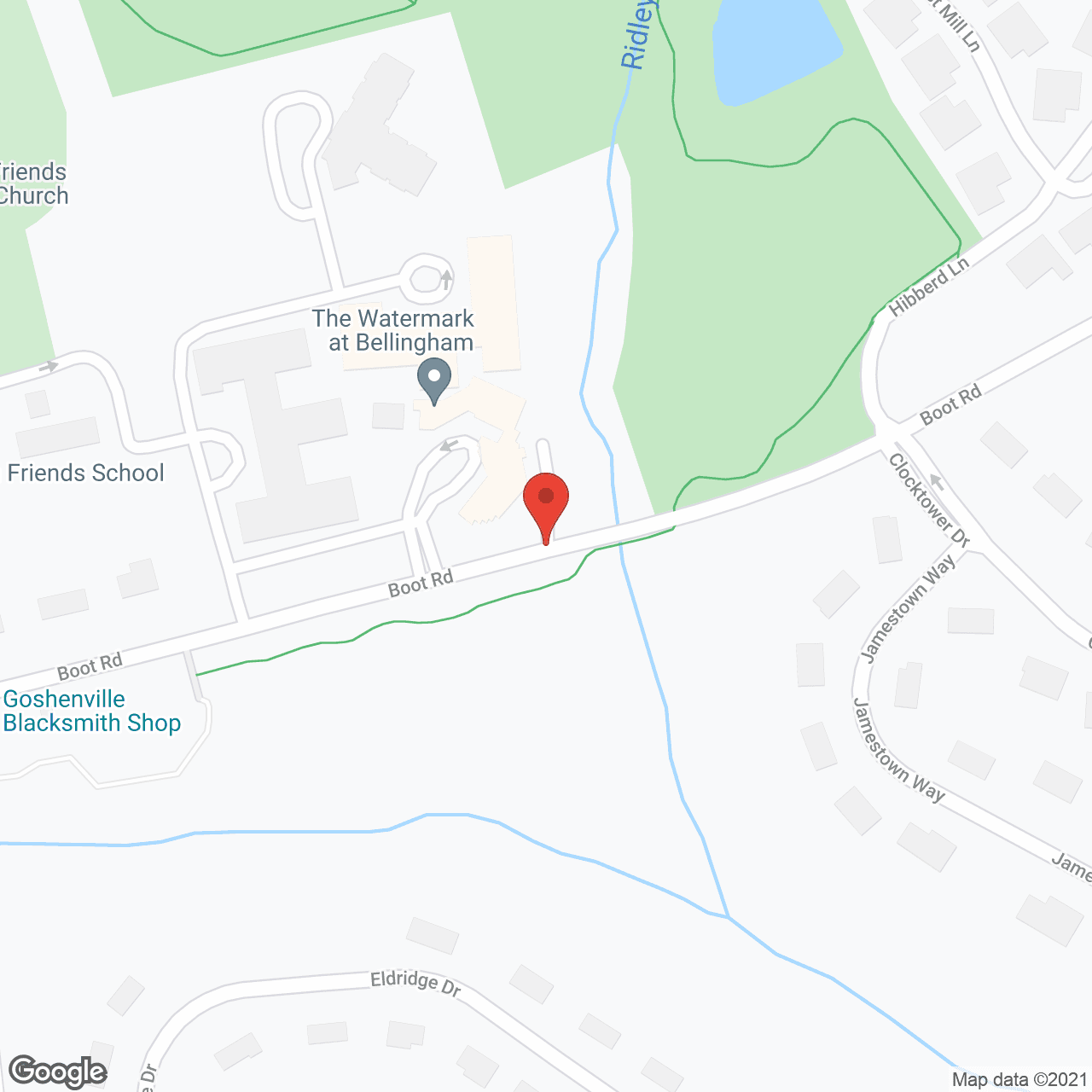 Map of the neighborhood around The Watermark at Bellingham