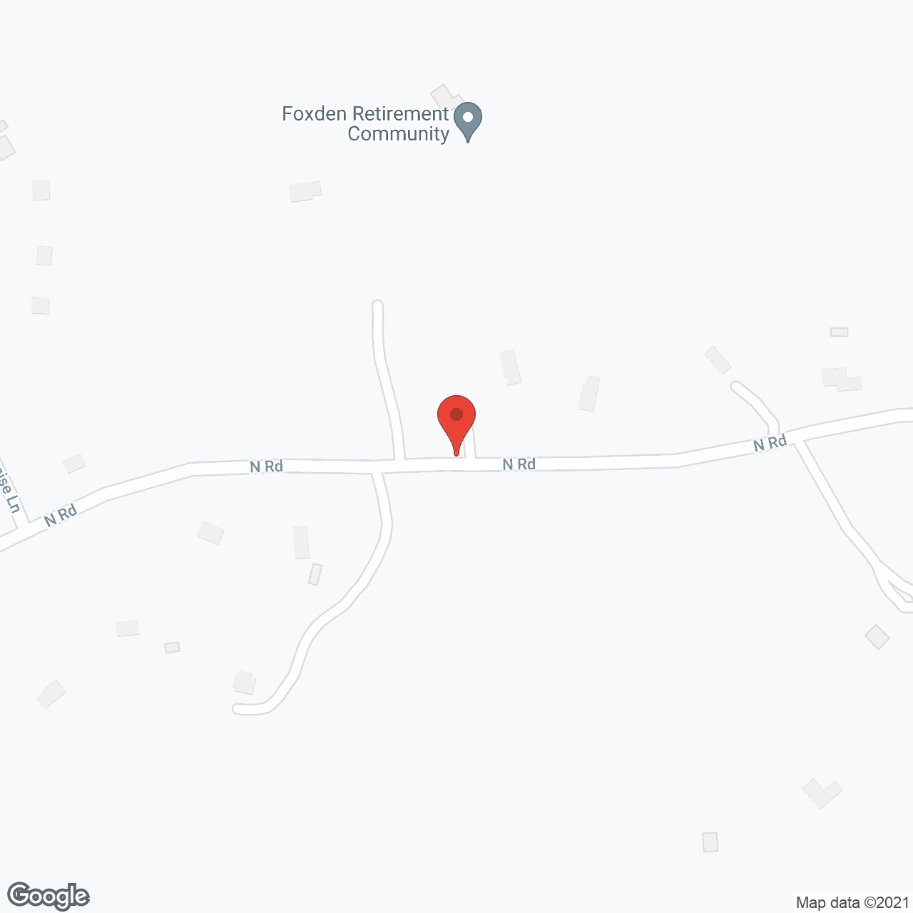 Map of the neighborhood around Colonial Fox Den, LLC