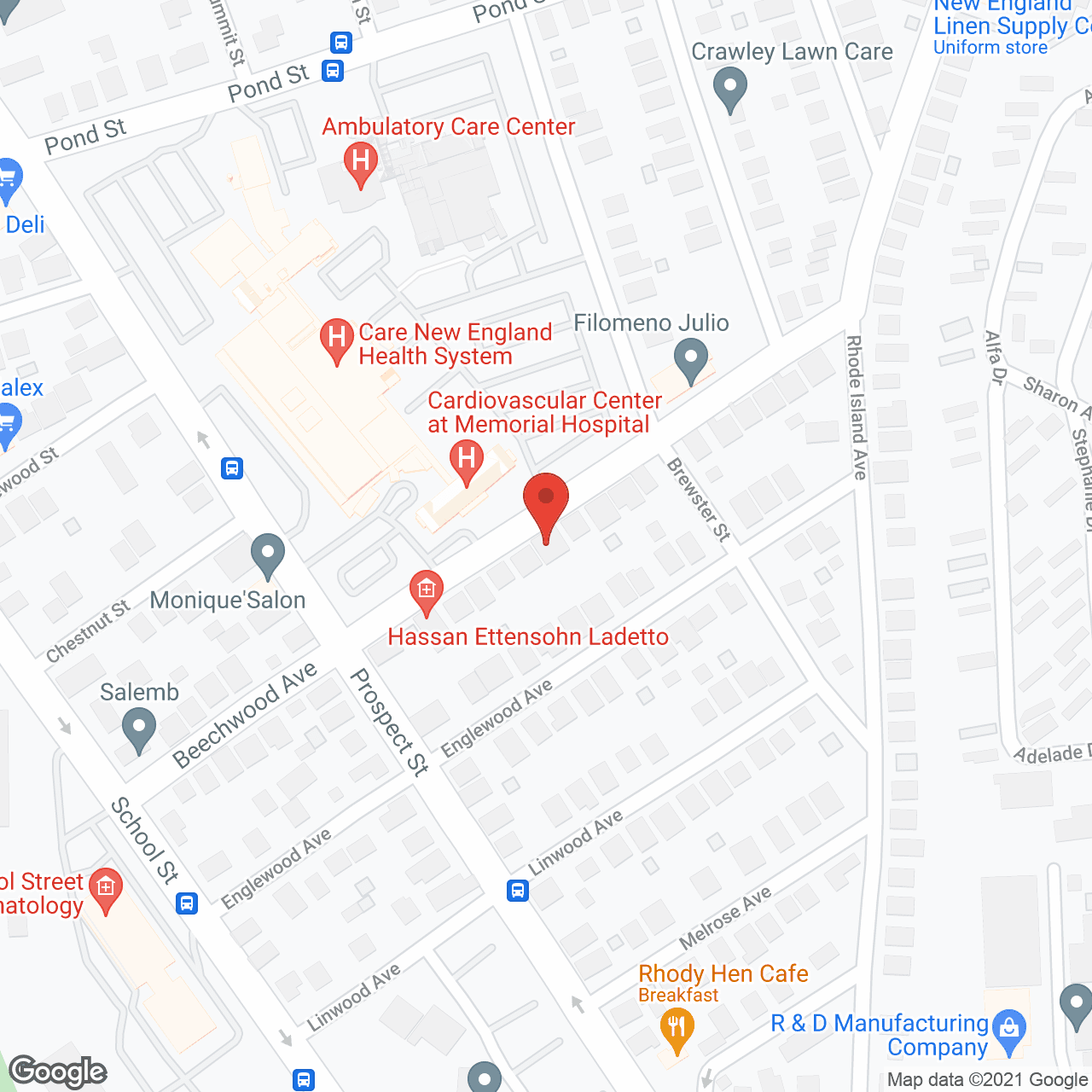 Map of the neighborhood around Beechwood Residential Care