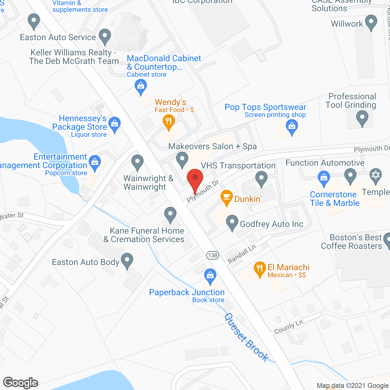 Map of the neighborhood around Wales Home Inc