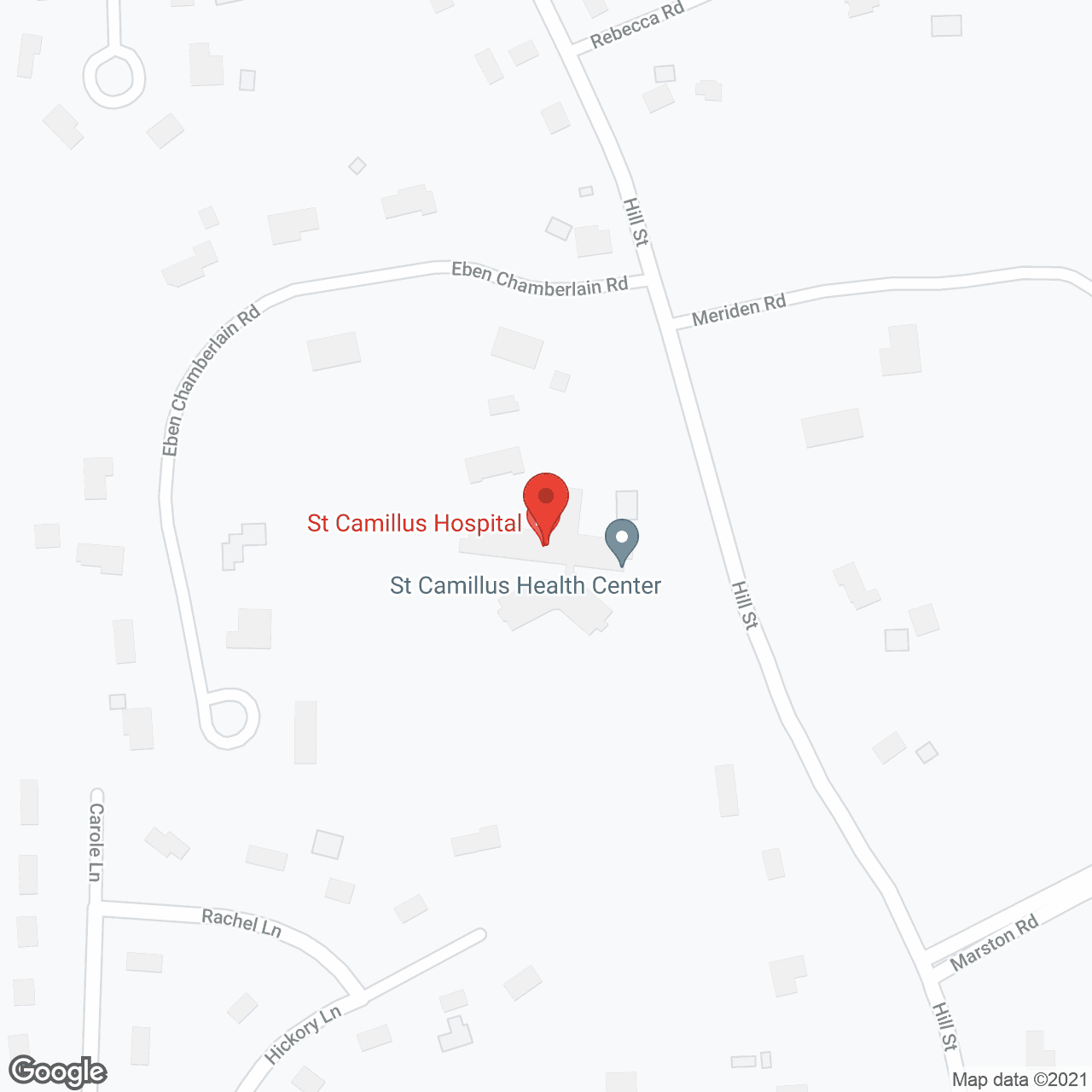Map of the neighborhood around St Camillus Nursing Home