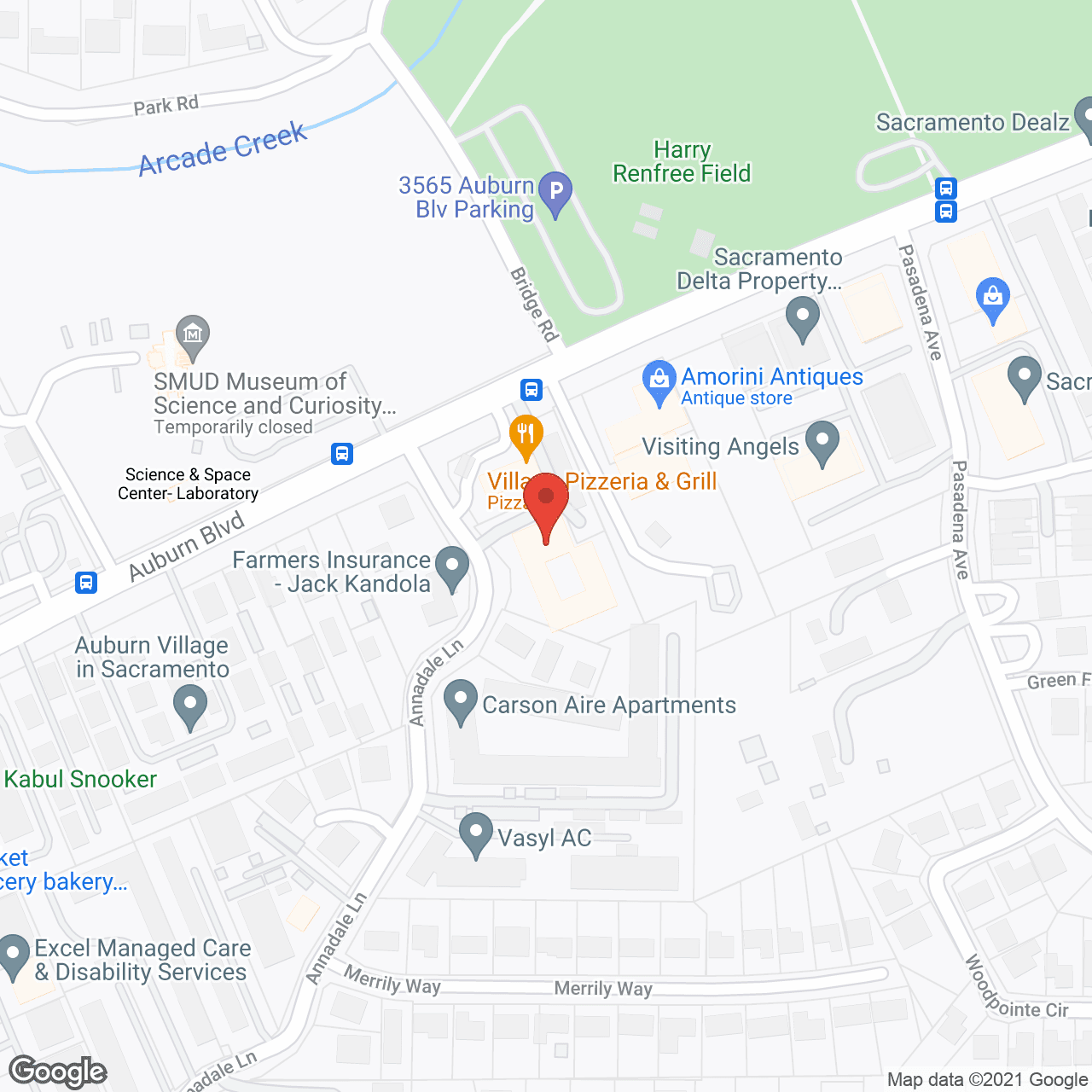 Map of the neighborhood around Apple Ridge Assisted Living