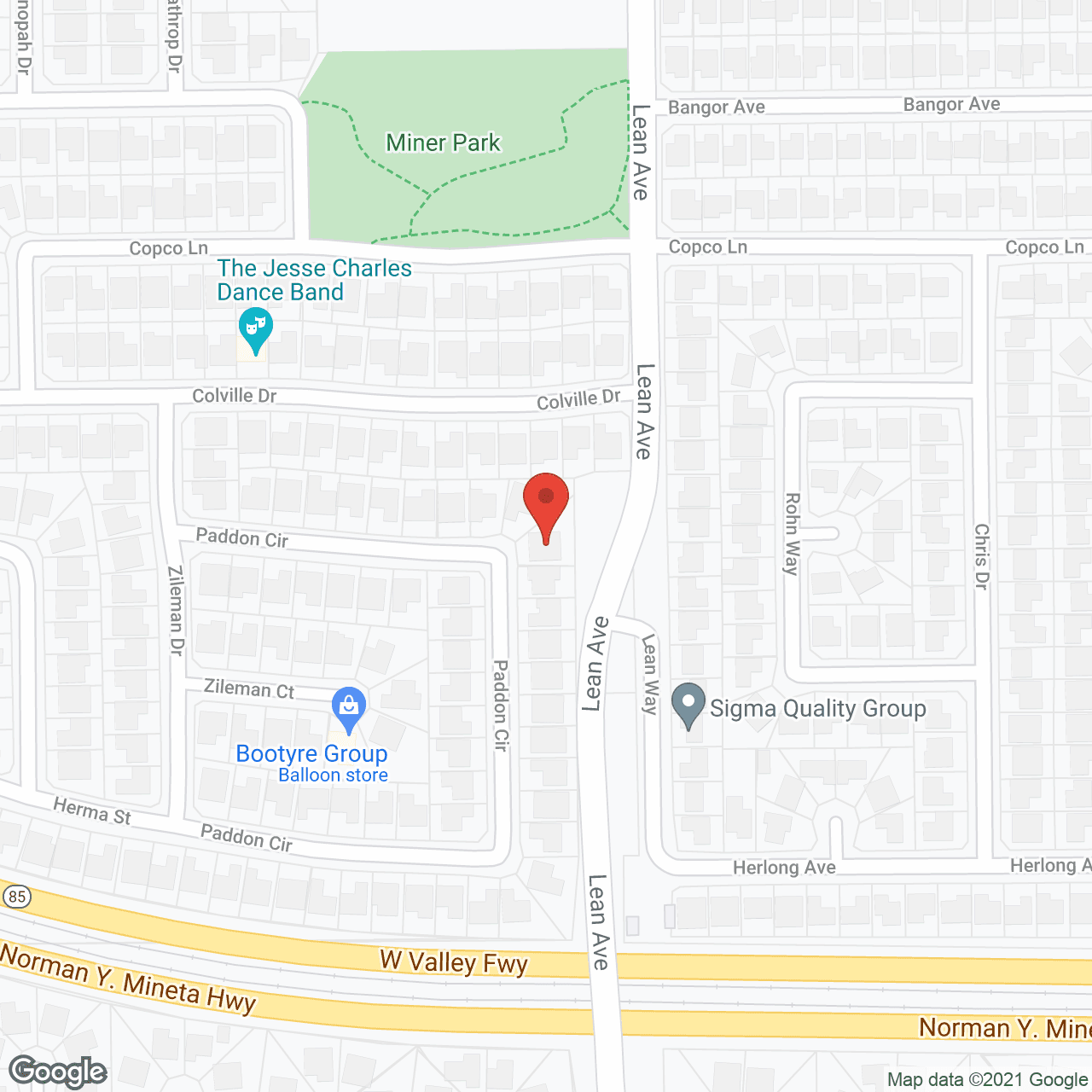 Map of the neighborhood around Careful Care Home