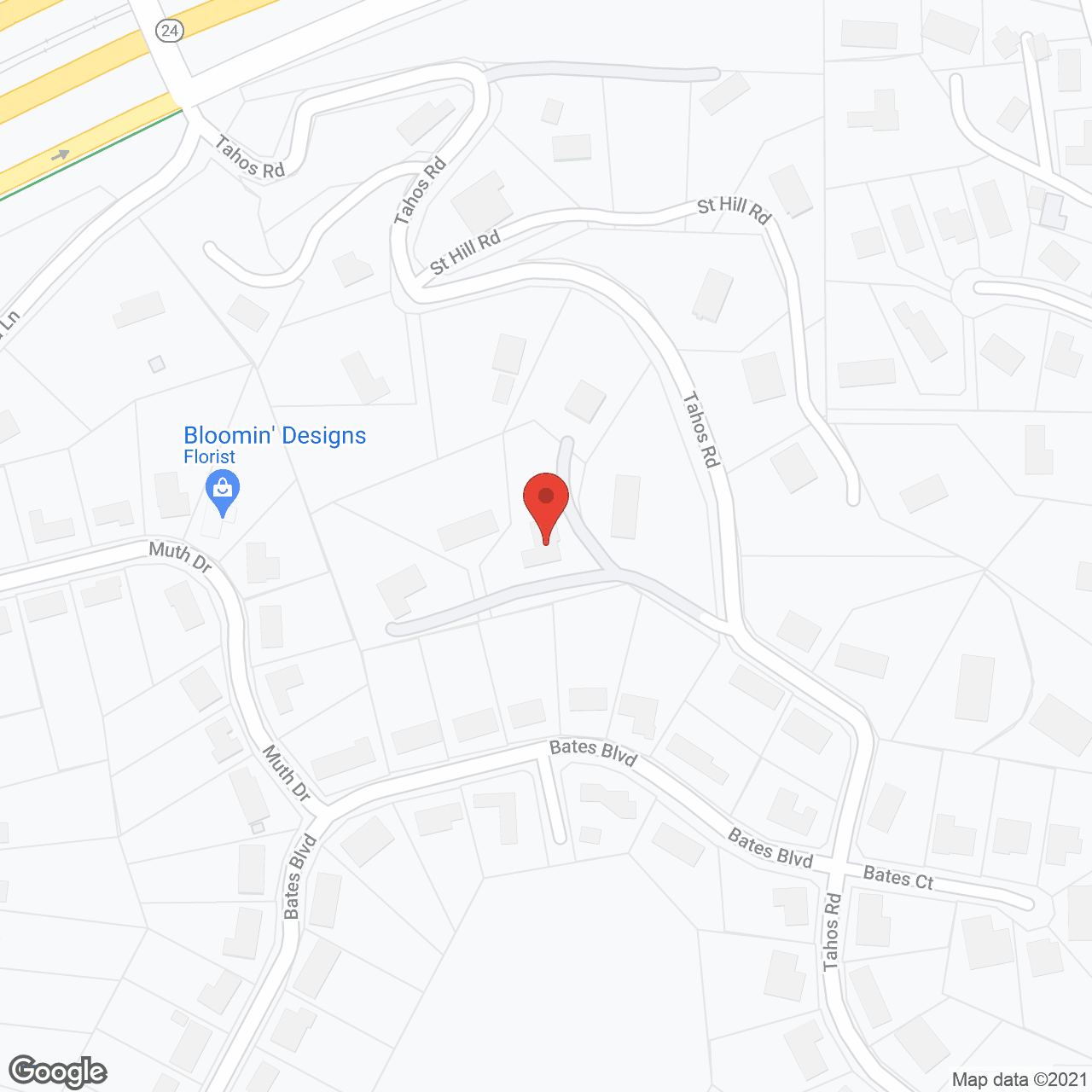 Map of the neighborhood around Casa De Gracia