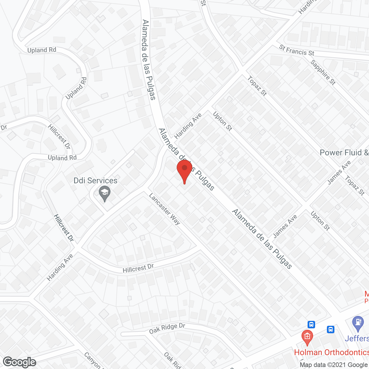 Map of the neighborhood around Komar Care Home
