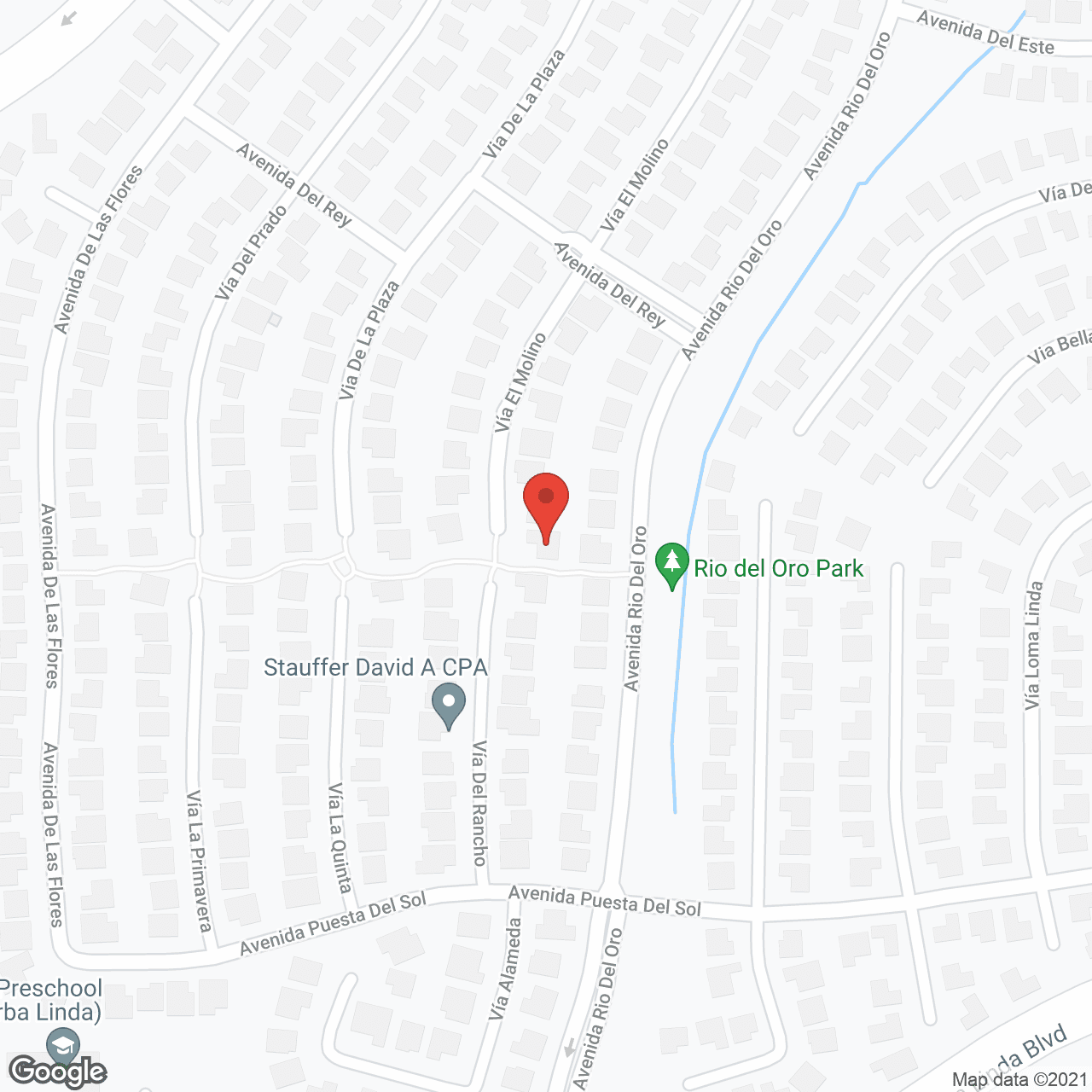 Map of the neighborhood around Link Age Manor