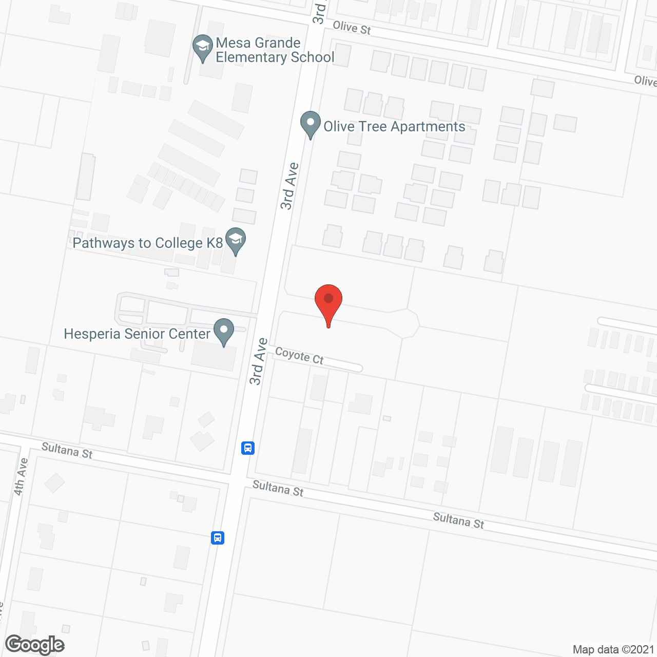 Map of the neighborhood around Carmel Care Home
