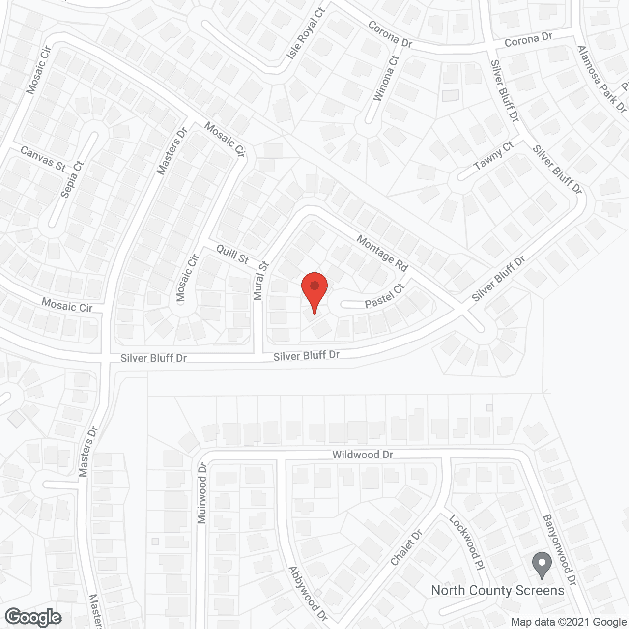 Map of the neighborhood around Ann's Care Home