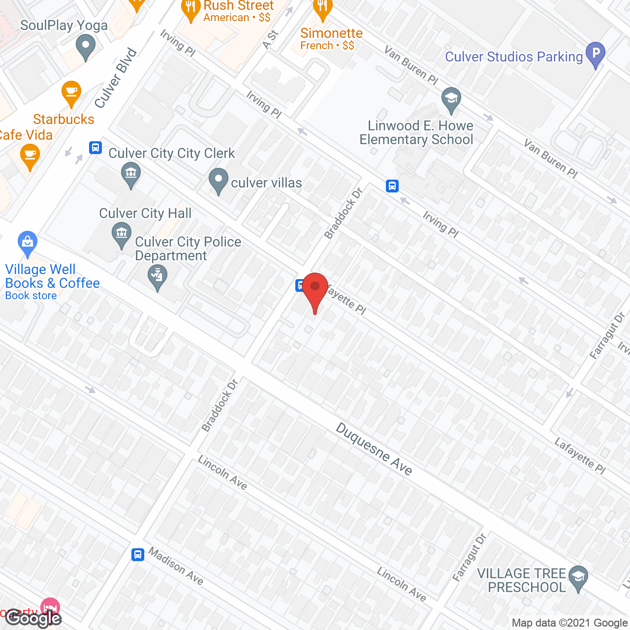 Map of the neighborhood around Westside Quality Care Manor