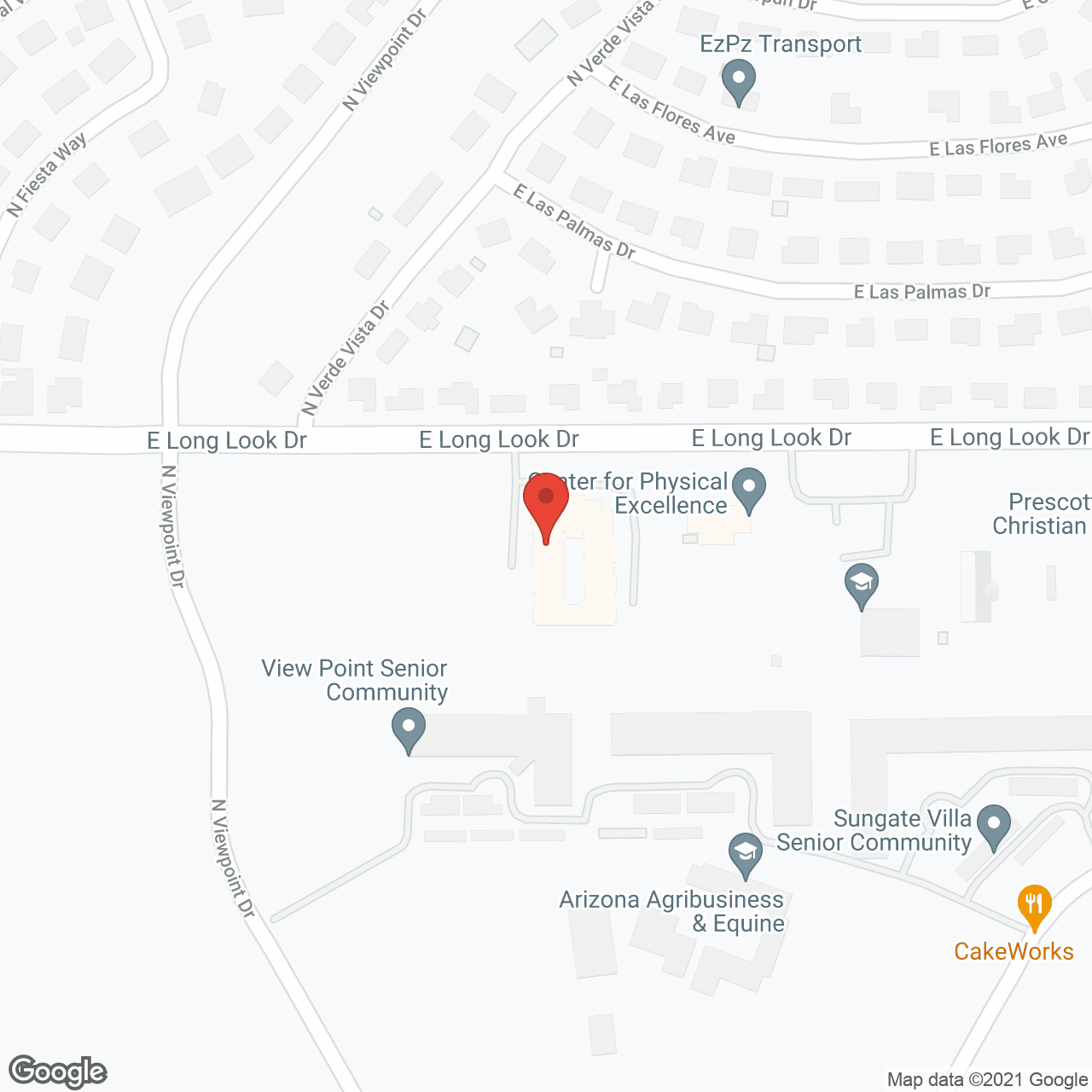 Map of the neighborhood around Glassford Place