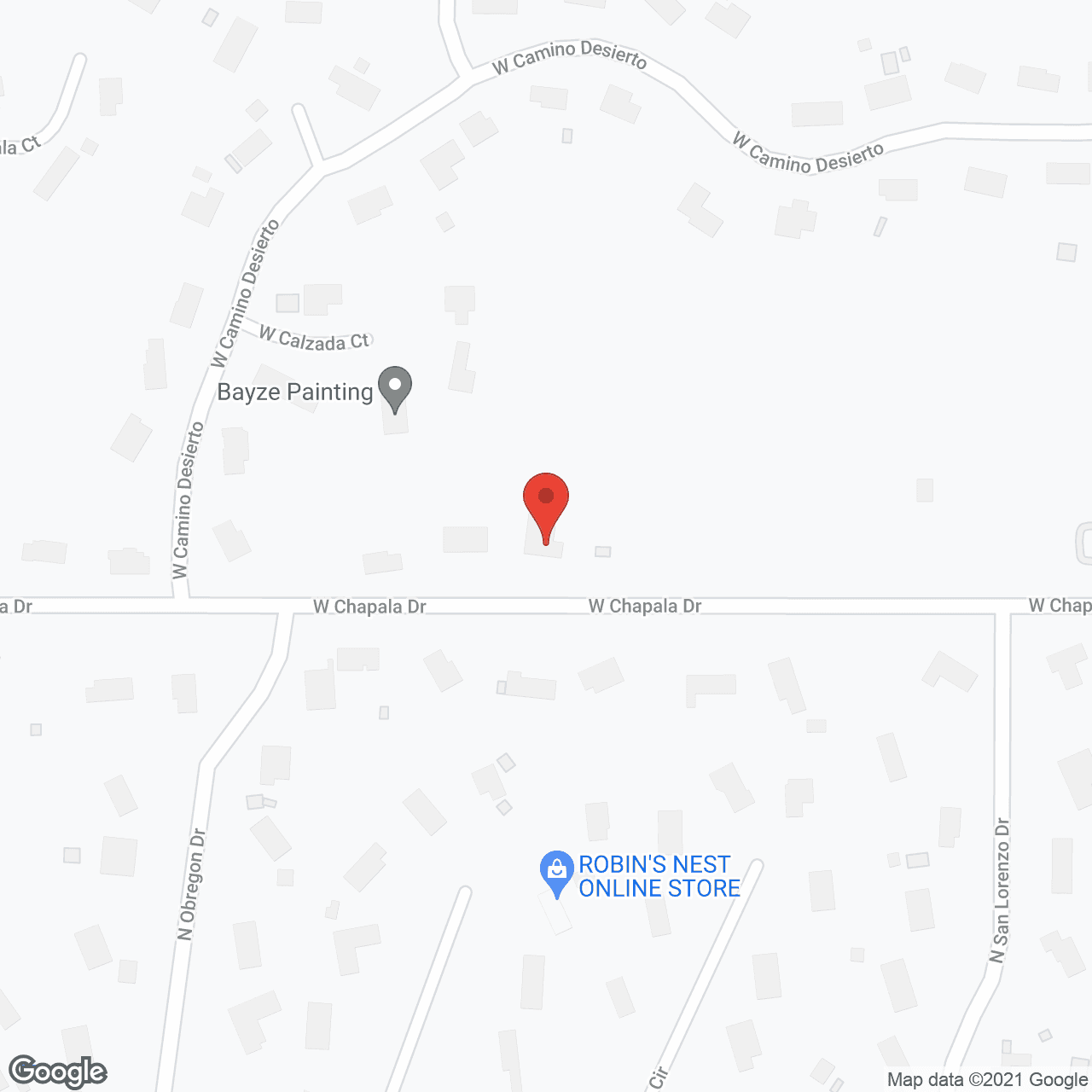 Map of the neighborhood around Atrium Care Home