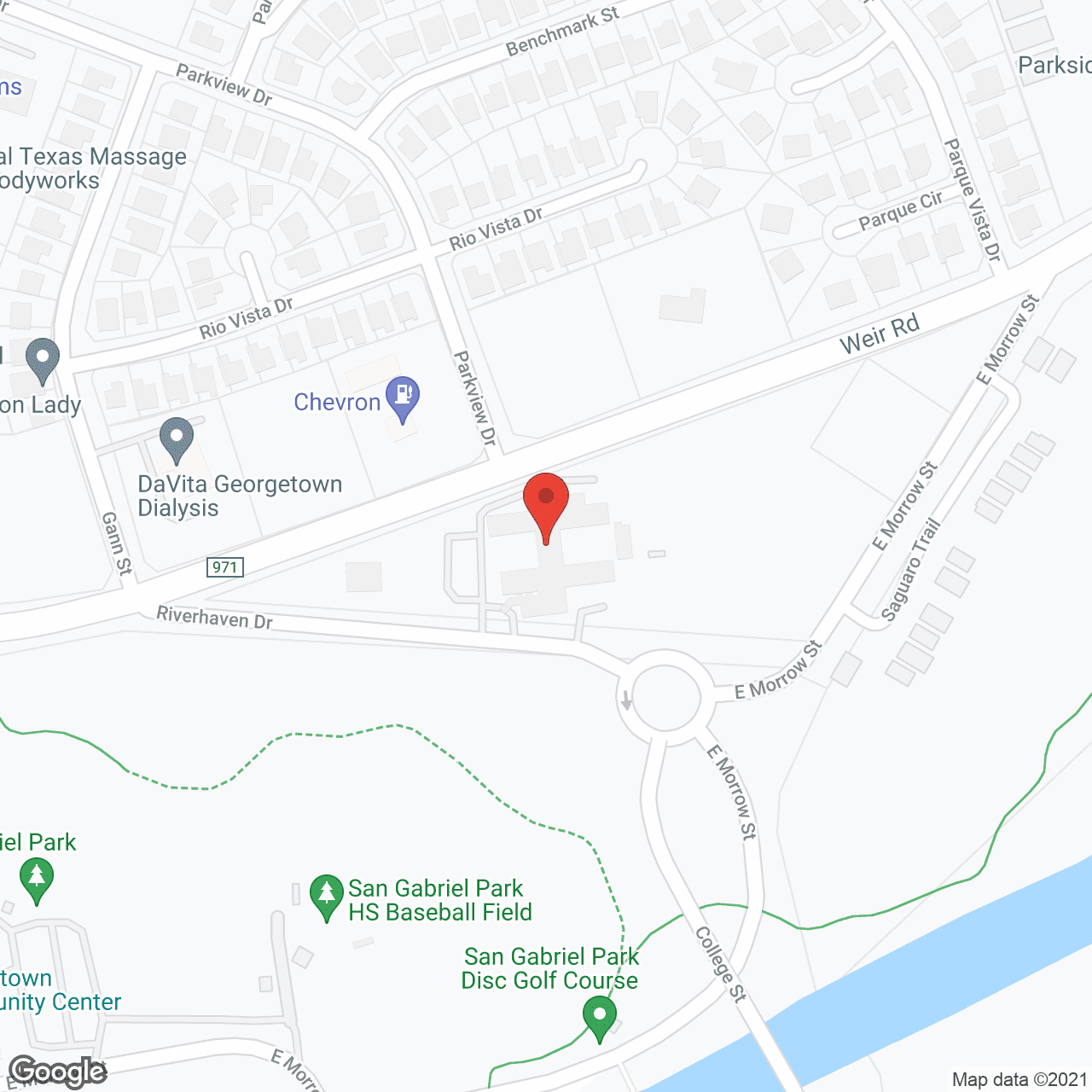 Map of the neighborhood around River Haven Nursing Home
