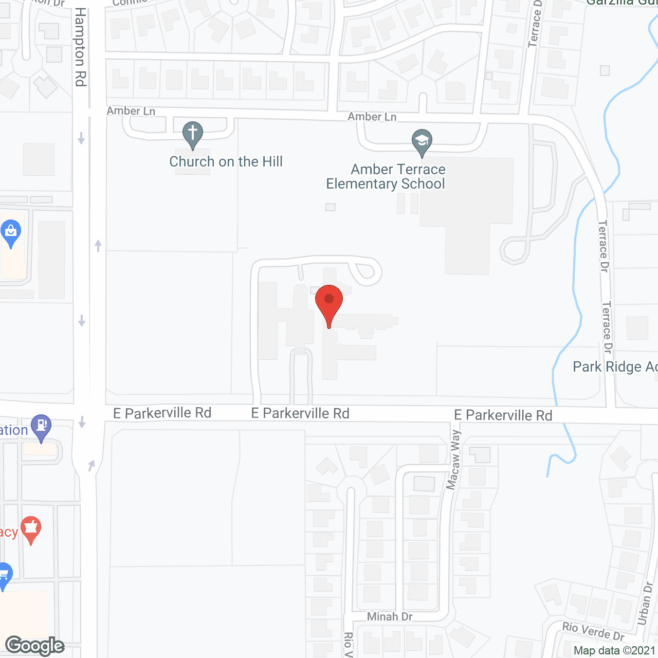 Map of the neighborhood around Park Manor Health Care & Rehab