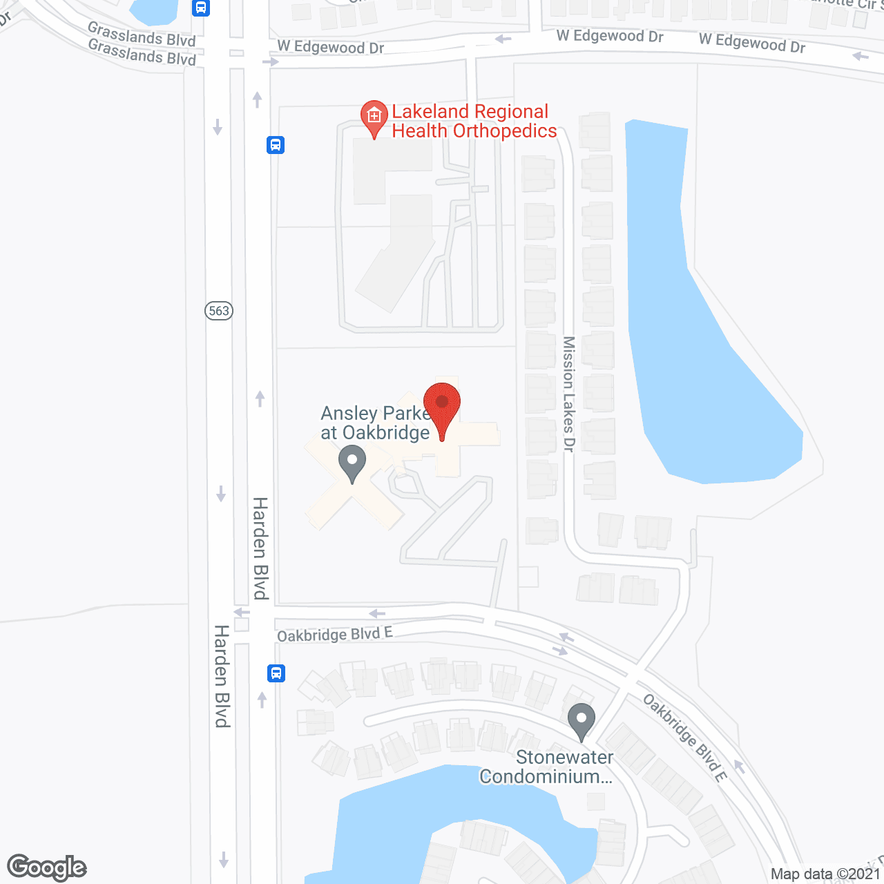 Map of the neighborhood around Integrated Health Svc