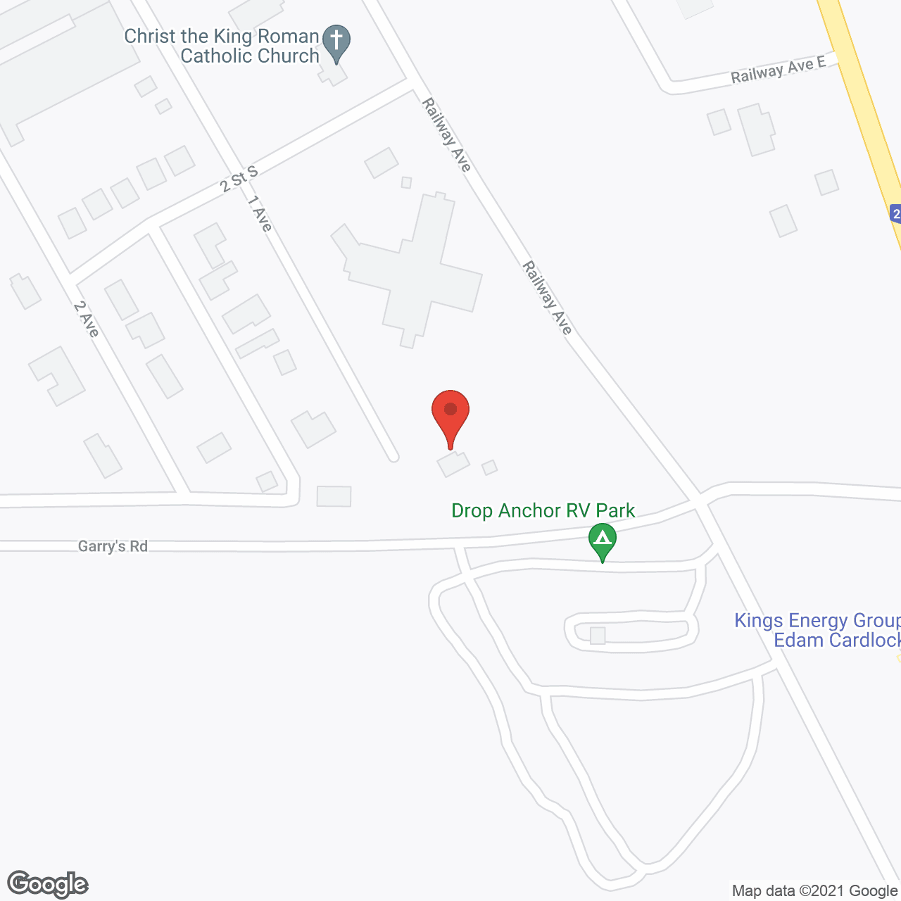 Map of the neighborhood around Edam Enriched Manor