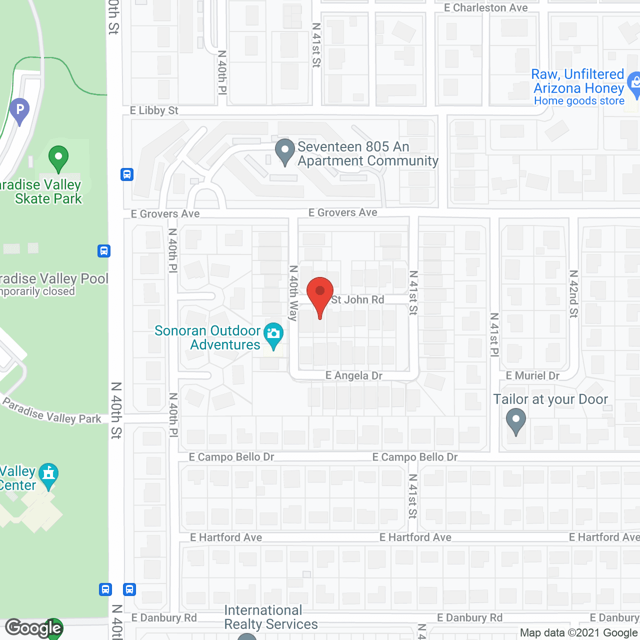 Map of the neighborhood around Sipos Ana Adult Foster Care