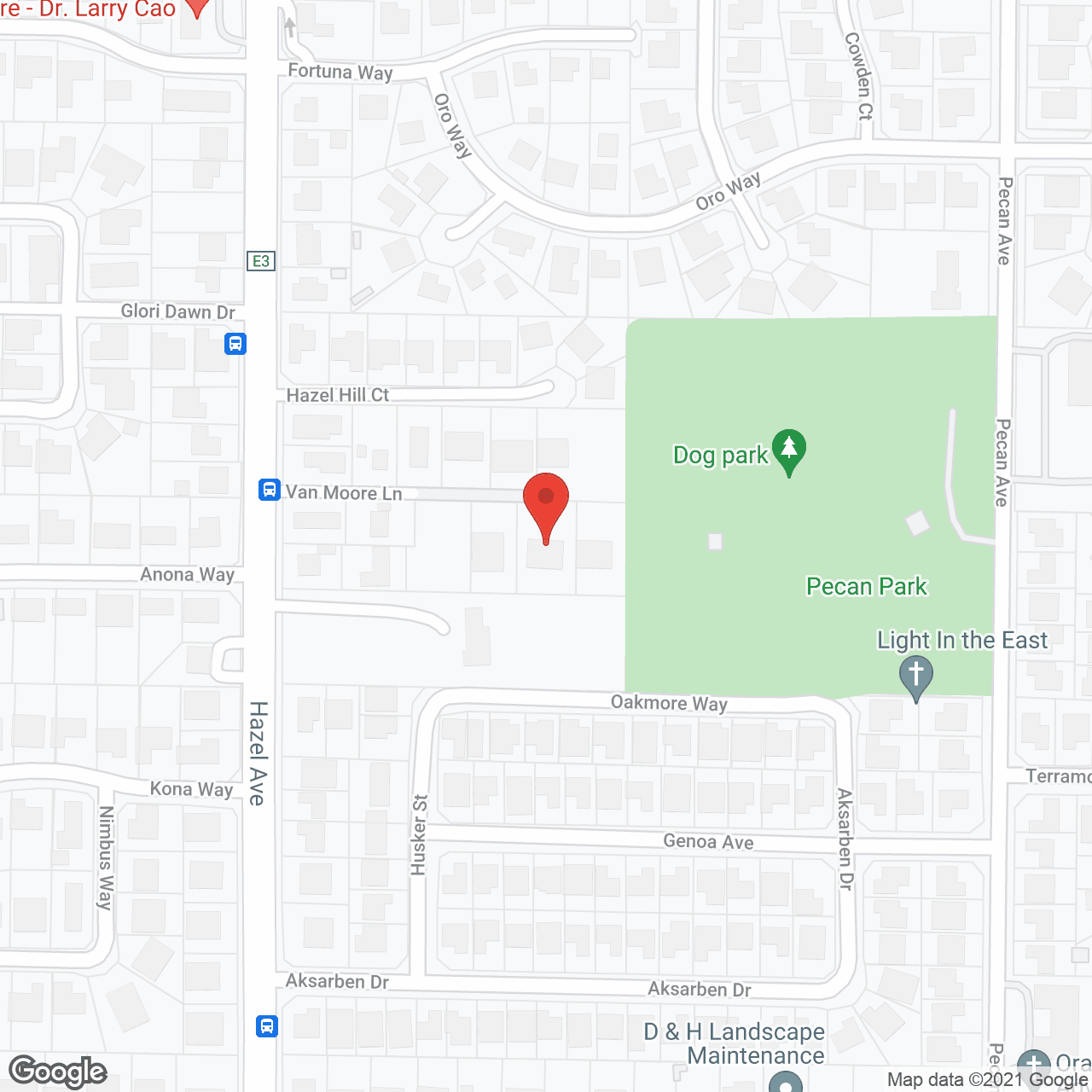 Map of the neighborhood around Friendly Care Home II