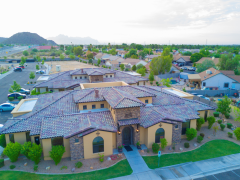 Heritage Village Assisted Living of Mesa aerial view of community